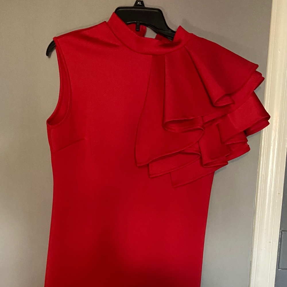 Red dress better picture